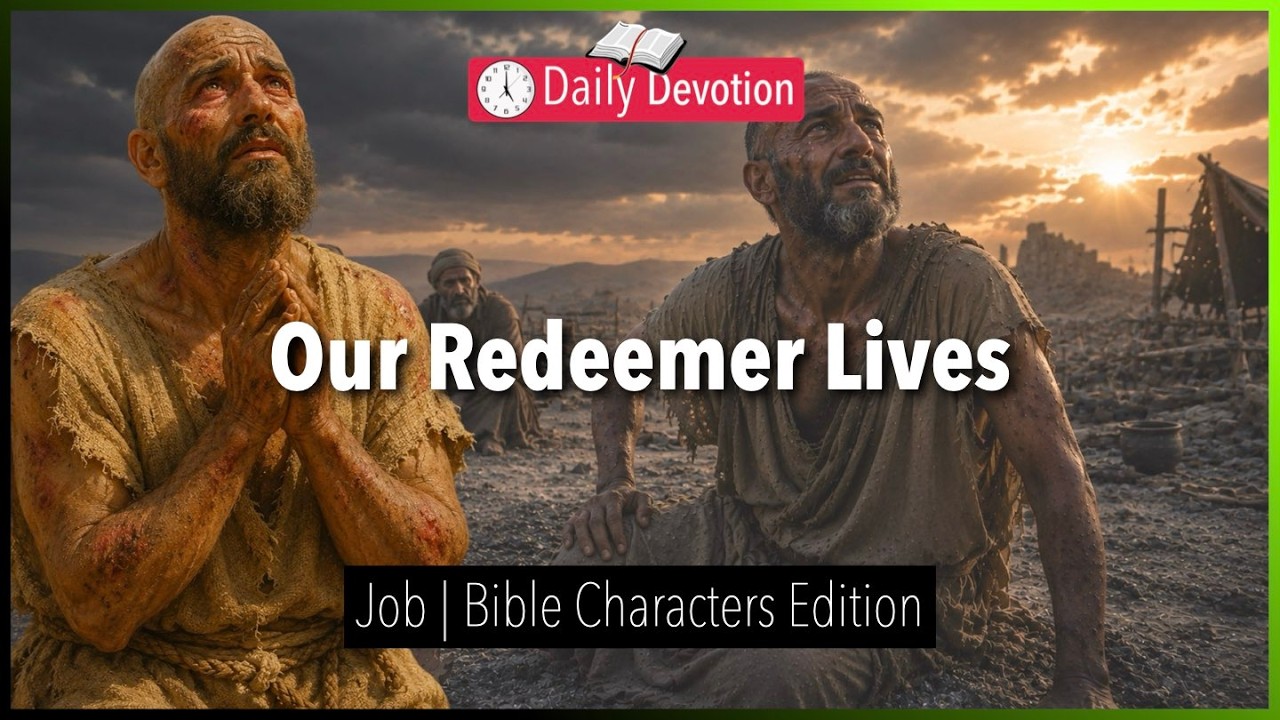 September 01: Our Redeemer Lives - Job - Job 19:23-27 - 365 Daily Devotions cover art