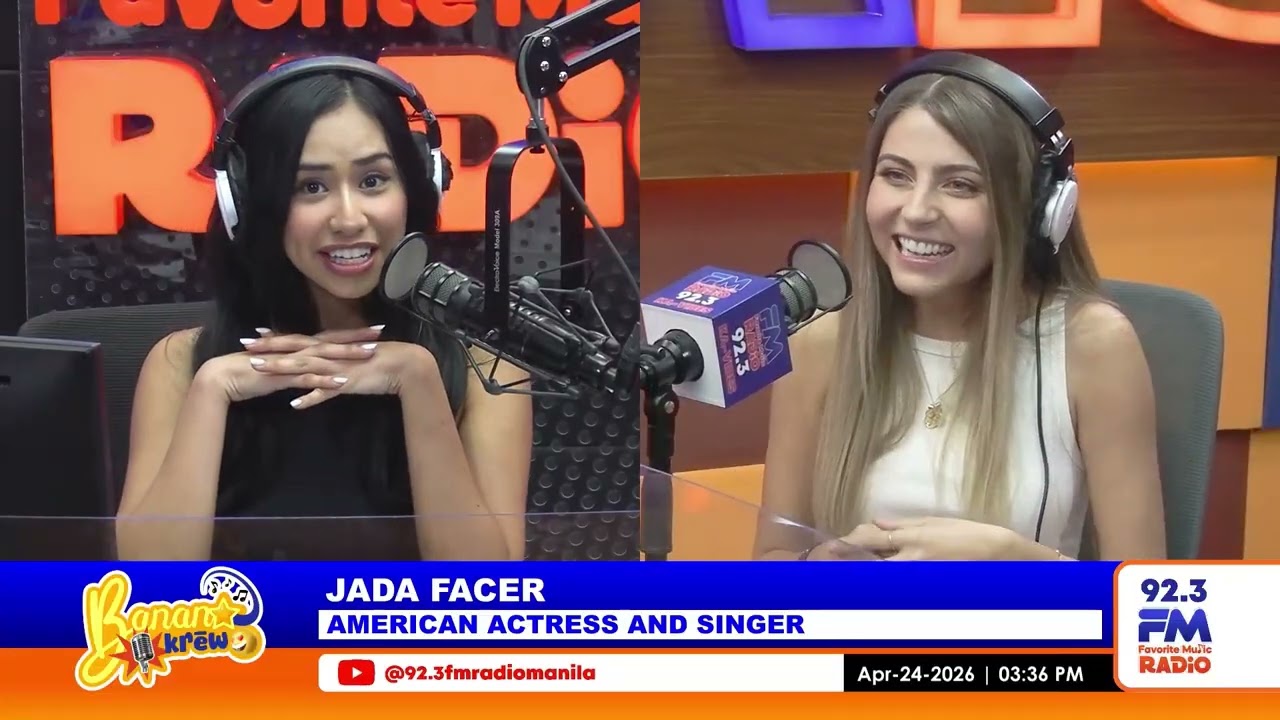 JADA FACER IN THE STUDIO MGA KA-VIBES! 💙🧡 cover art