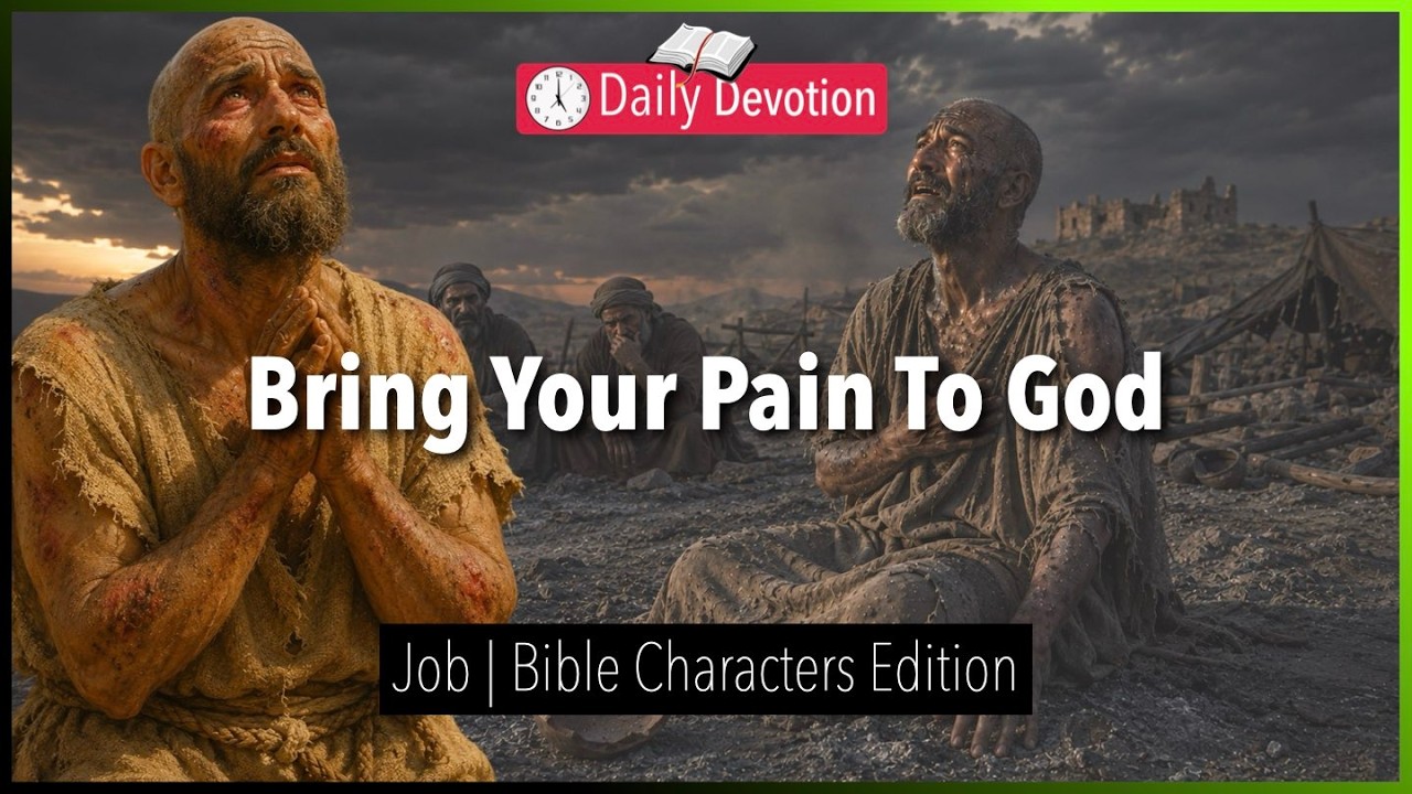 August 31:xa0 Bring Your Pain To God - Job - Job 3 - 365 Daily Devotions cover art