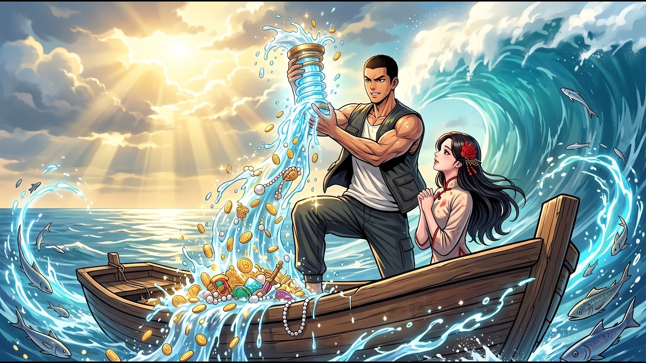 I Took My Brother's Place to Marry the Village Beauty,Then Struck It Rich at Sea With a Magic Spring cover art