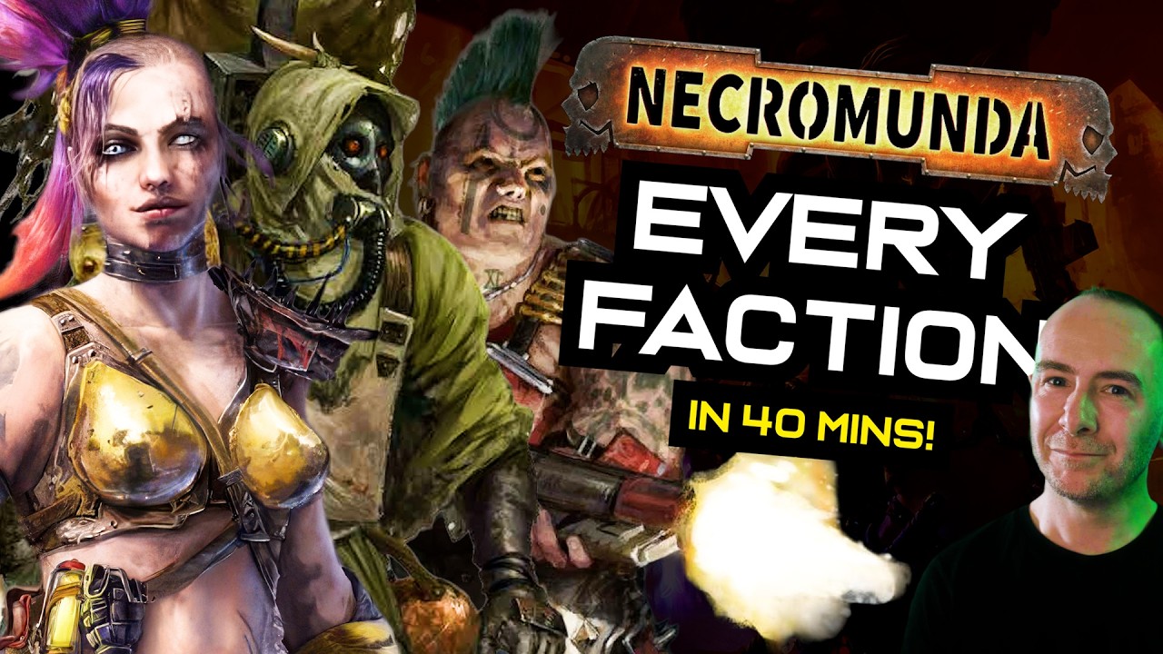 Every NECROMUNDA Faction EXPLAINED! | Warhammer 40k Lore cover art