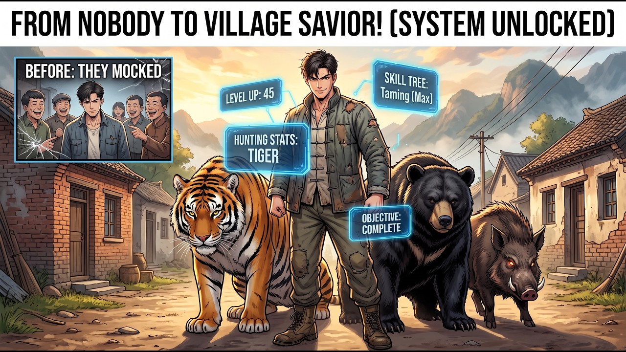 Back to the 80s: The Whole Village Mocked Me, Until I Activated a Hunting System & Beasts Obeyed! cover art