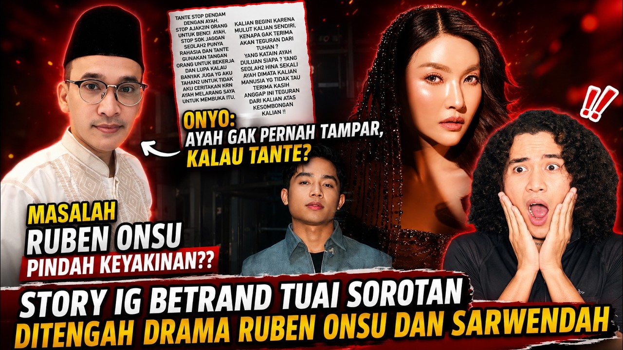 Betrand Peto Buka Suara Ditengah Drama Ruben Onsu dan Sarwendah !! cover art