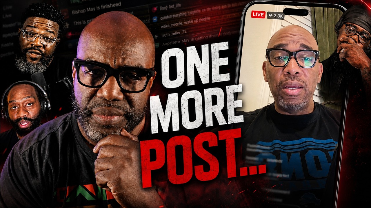 COGIC Bishop Amere May GOES OFF on Content Creators… Then Makes a Chilling “Promise” cover art