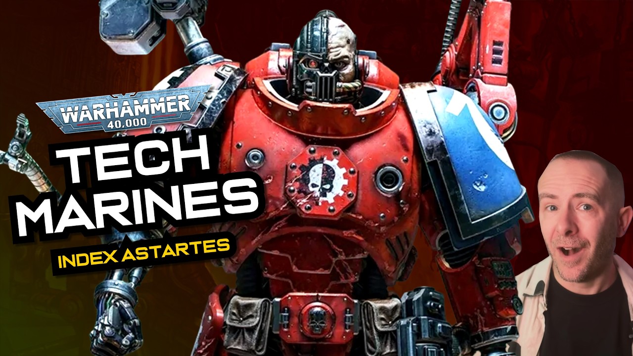 TECHMARINES: Origins & Lore | Warhammer 40k Index Astartes cover art
