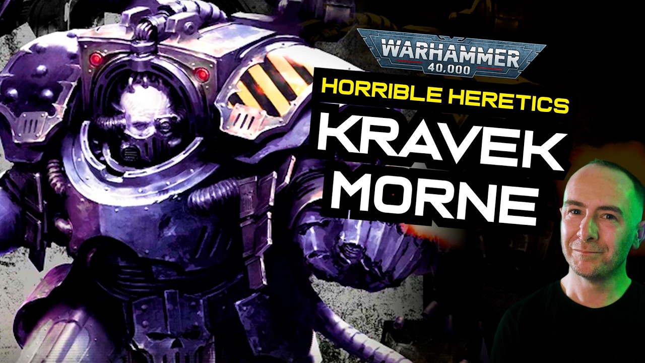 KRAVEK MORNE: The Architect of Ruin | Warhammer 40k Lore cover art