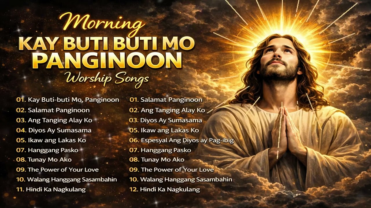 KAY BUTIBUTI MO, PANGINOON 🍁 MORNING TAGALOG CHRISTIAN WORSHIP SONGS 2024🍁BEST TAGALOG JESUS SONGS cover art
