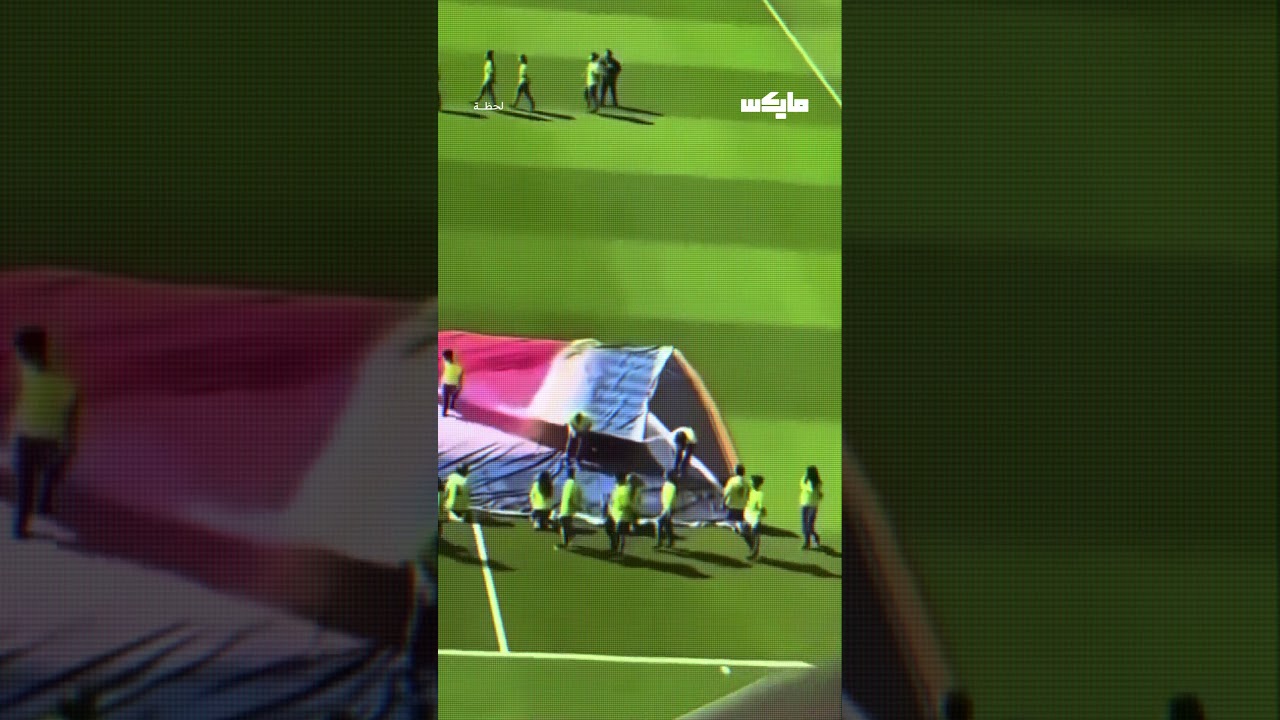 لحظة احتجاز حامل علم التشيك داخل الراية cover art