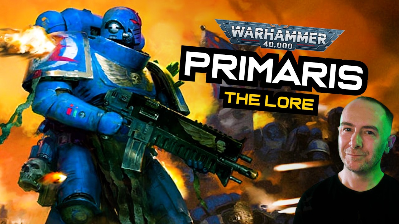 The ORIGINS of the PRIMARIS SPACE MARINES | Warhammer 40k Lore cover art