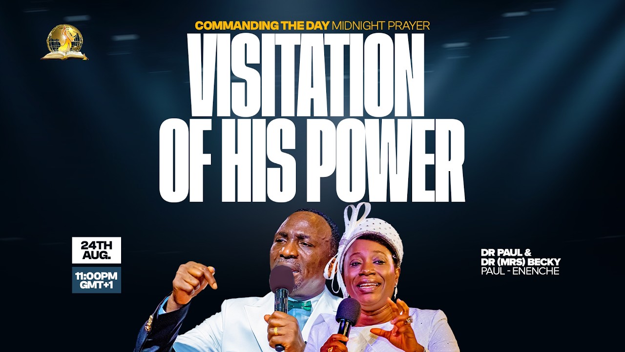COMMANDING THE DAY MIDNIGHT PRAYER || VISITATION OF HIS POWER || 24-08-2026 cover art