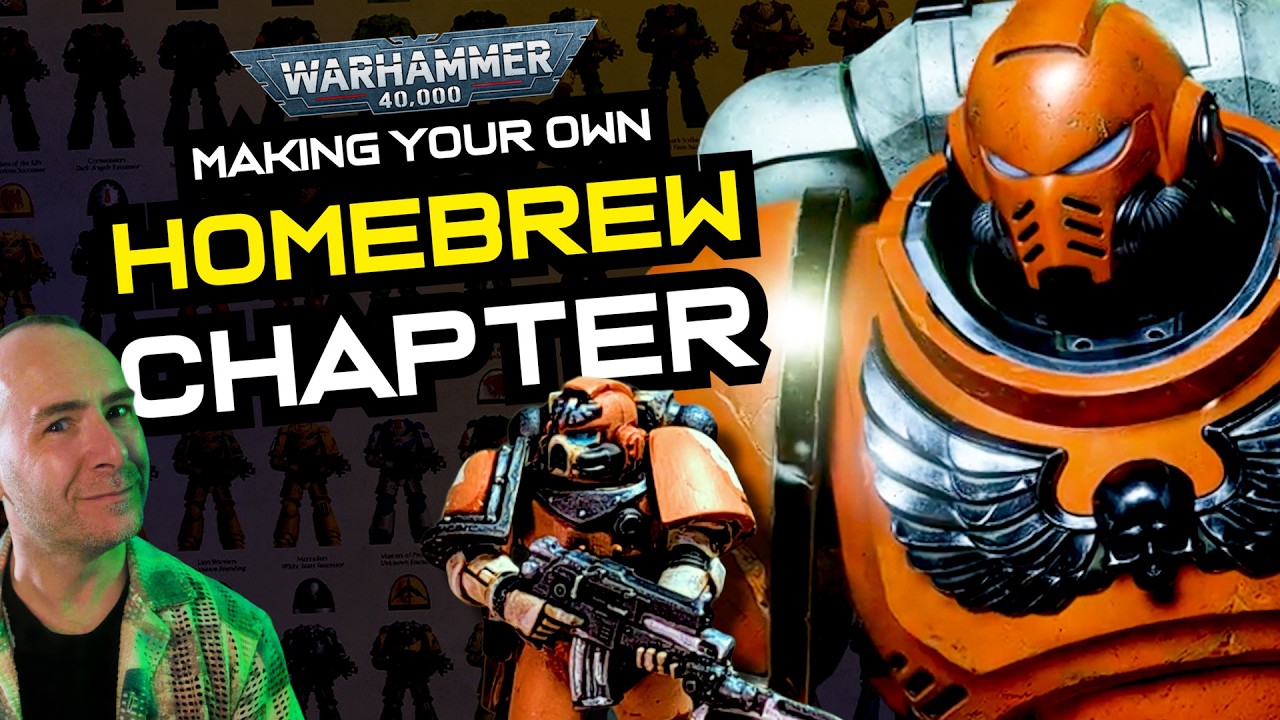 How to Create a SPACE MARINE CHAPTER! | Warhammer 40k Lore cover art