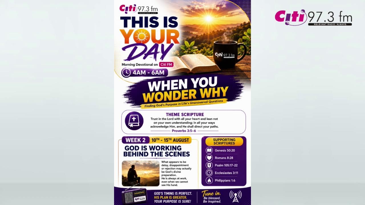🙏🏿 Citi FM LIVE!: This Is Your Day | August 17, 2026 | #ThisIsYourDay cover art