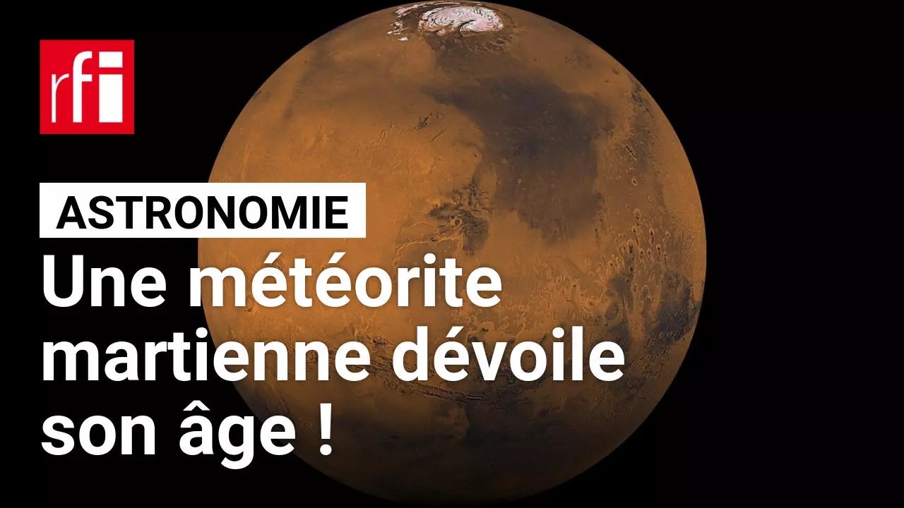 Astro : une météorite découverte en 2019 en Algérie révèle un pan méconnu de l'histoire de Mars cover art