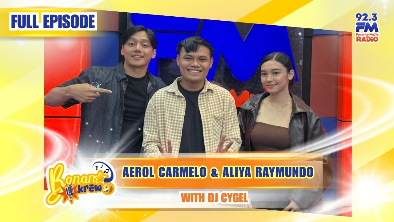 AEROL CARMELO & ALIYA RAYMUNDO IN THE STUDIO MGA KA-VIBES! 💙🧡 cover art