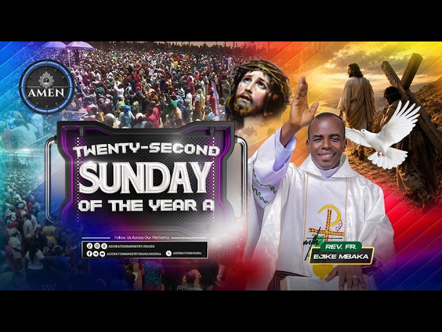 SUNDAY MASS PROGRAMME LIVE WITH REV FR EJIKE MBAKA || 30-08-2026 cover art