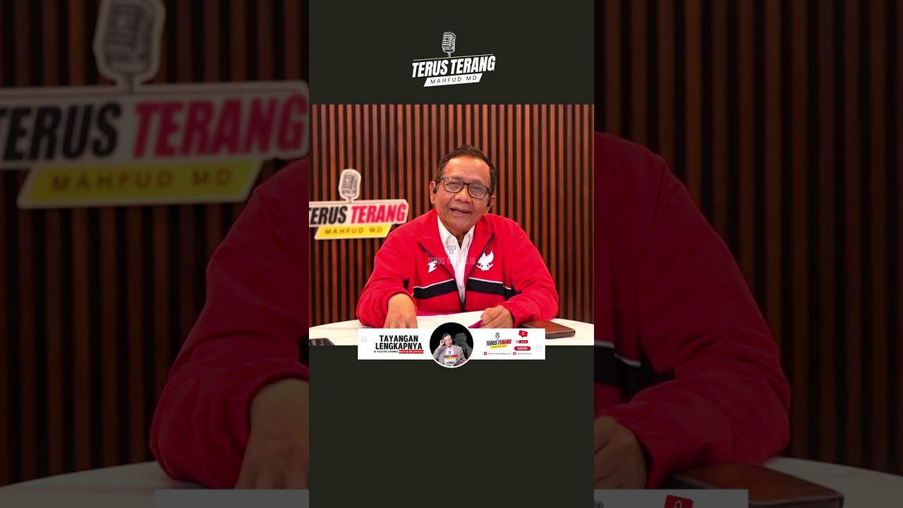 MAHFUD MD AKAN MAJU KEMBALI DI 2029❓️INI JAWABANNYA❗ cover art
