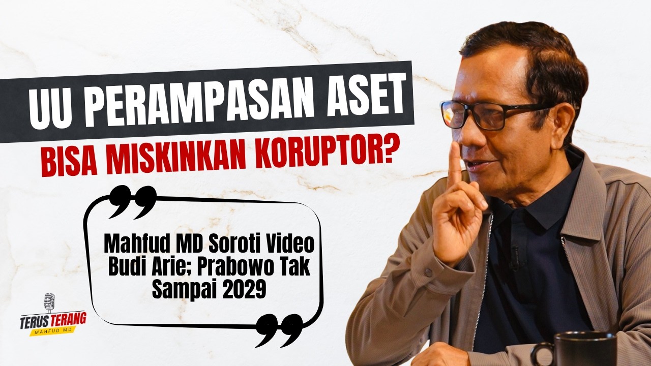 MAHFUD MD BICARA “SEBELUM 2029”, VIDEO BUDI ARIE–JOKOWI HINGGA RUU PERAMPASAN ASET cover art