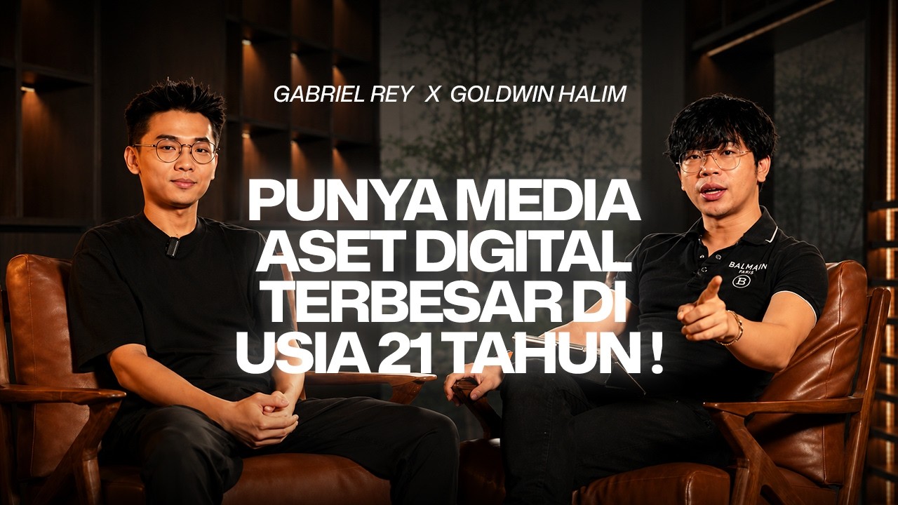 Sukses di Usia Muda Bongkar Perjalanan Goldwin Halim Bangun Media Aset Digital Terbesar di Indonesia cover art