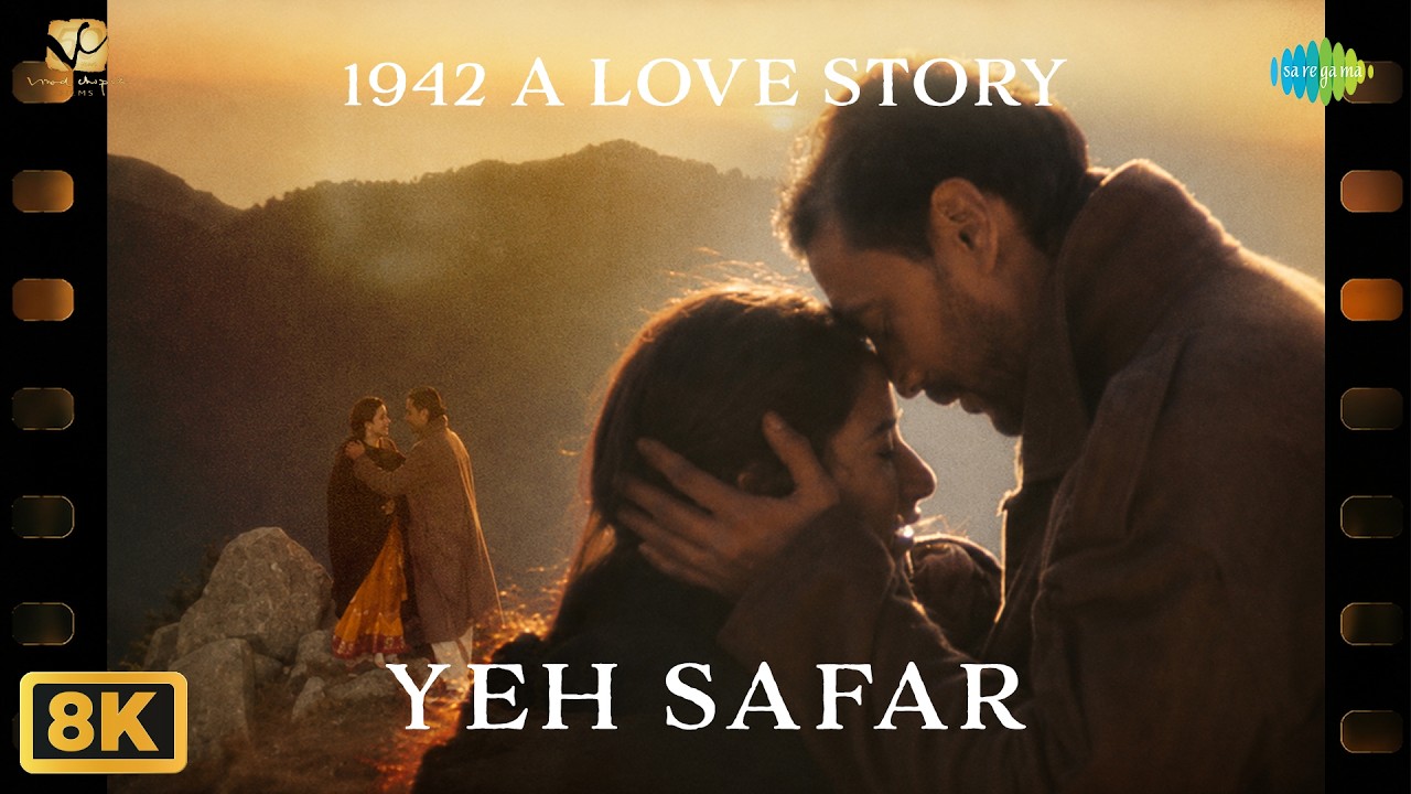 Yeh Safar - 8K Video | 1942 A Love Story | Jackie Shroff | Manisha Koirala | Sivaji Chatterjee cover art