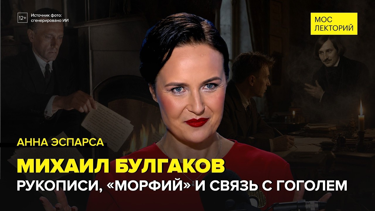 Рукописи не горят: Михаил Булгаков | Анна Эспарса Лекция 2026 | Мослекторий cover art