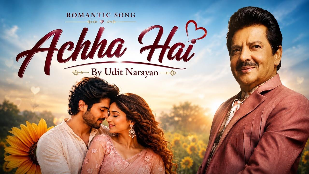 Achha Hai | New Romantic Hindi Song | Udit Narayan | Official Music Video cover art