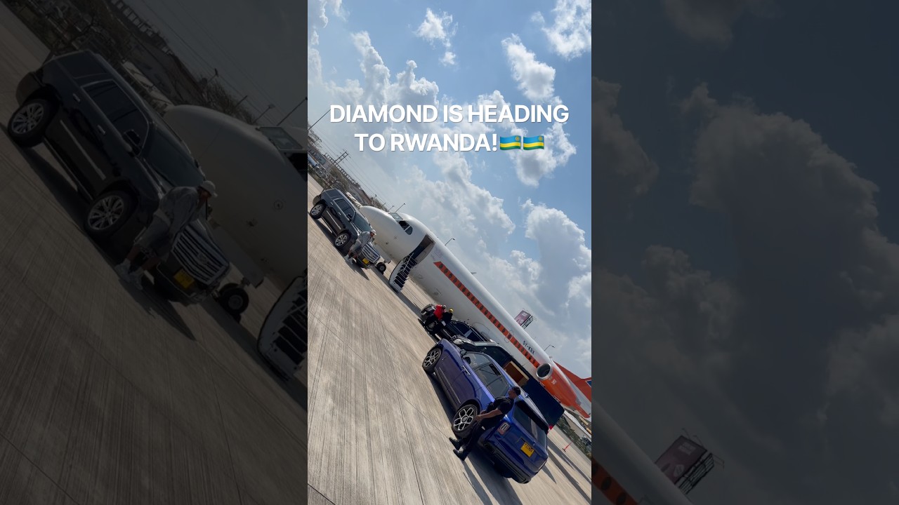 Diamond Platnumz Heading To #Rwanda #TseMonate #shorts #trending #kenya #tanzania #kenya #privatejet cover art