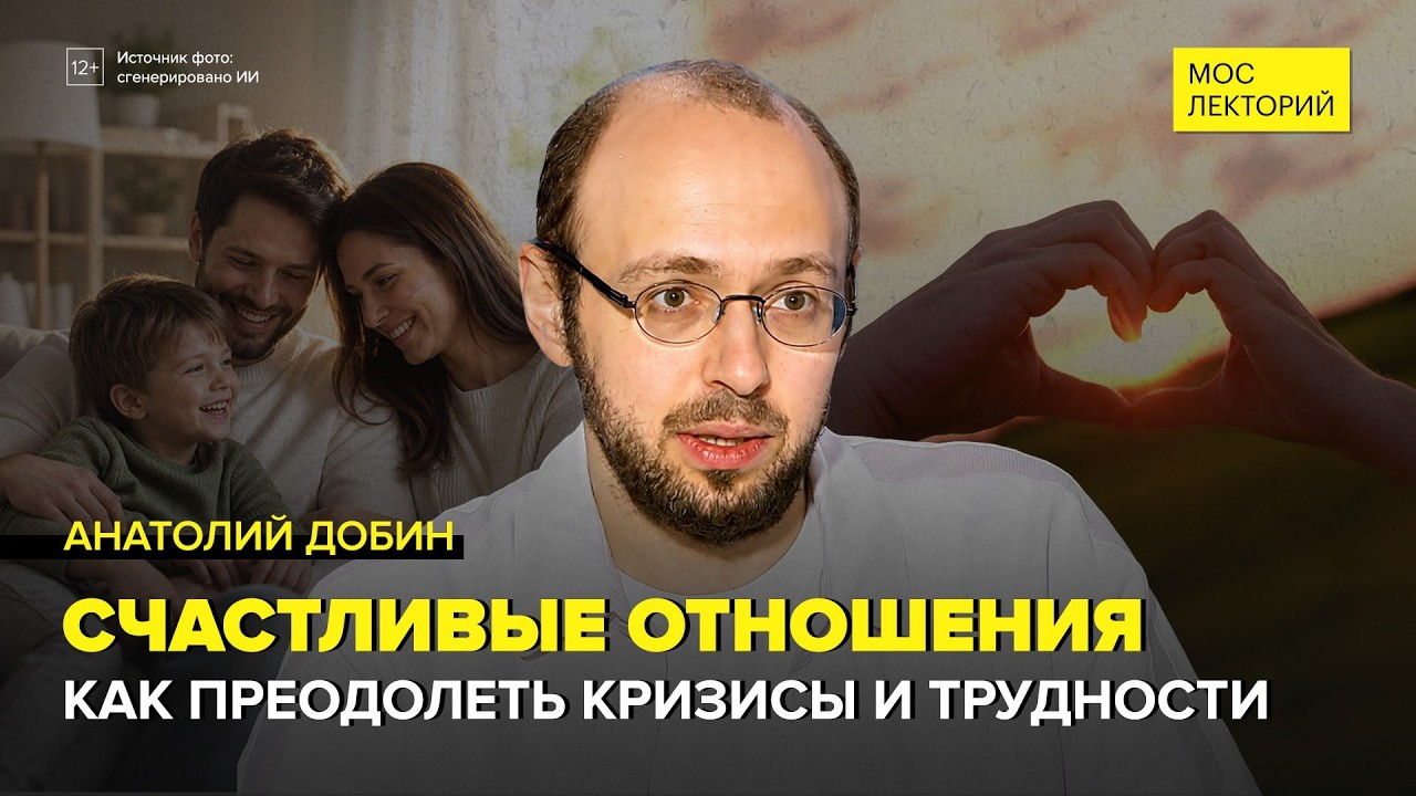 Кризисы в отношениях | Анатолий Добин Лекция 2026 | Мослекторий cover art