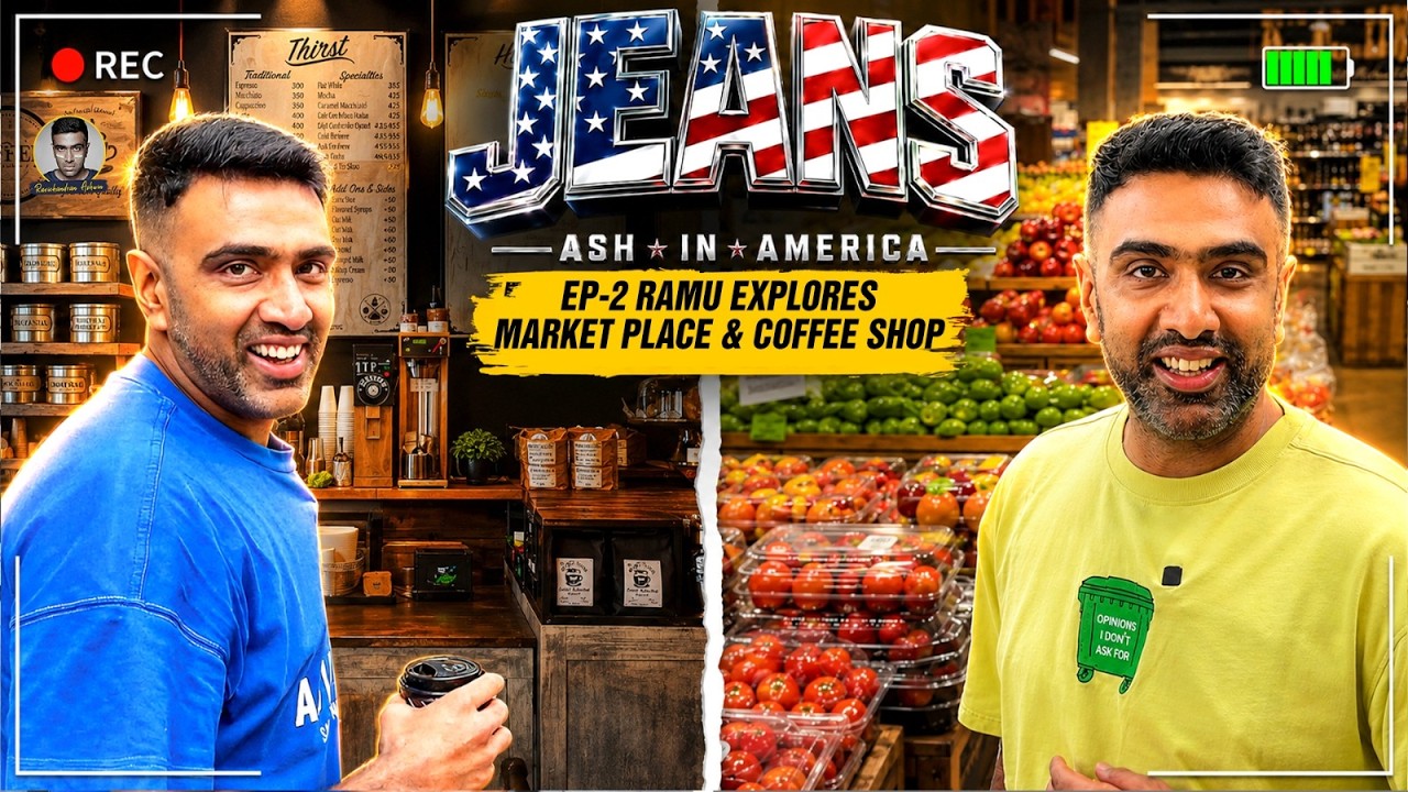 FILTER COFFEE VS BLACK COFFEE: Ramu explores US supermarkets & coffee shops | Jeans Ep 2
