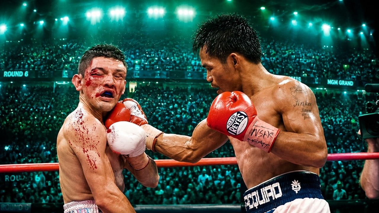 El día que Manny Pacquiao DESANGRÓ a un CAMPEÓN del MUNDO | Pacquiao vs David Diaz