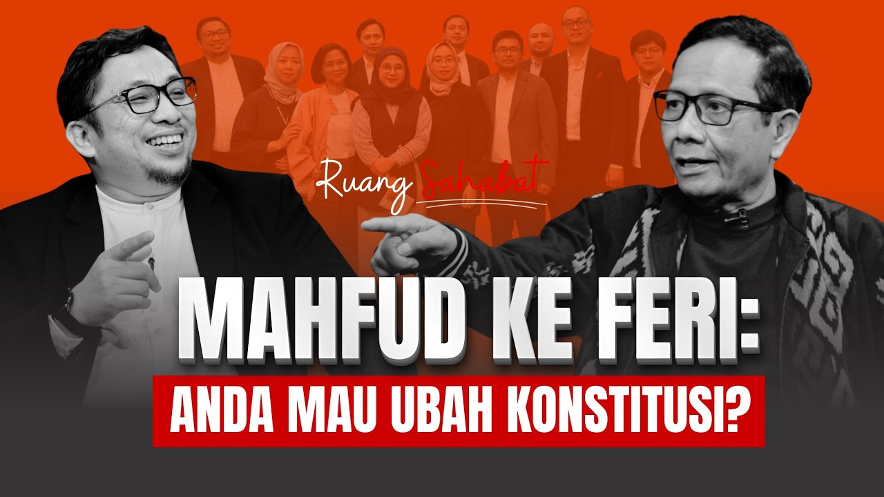 MAHFUD MD KUPAS KABINET BAYANGAN FERI AMSARI cover art