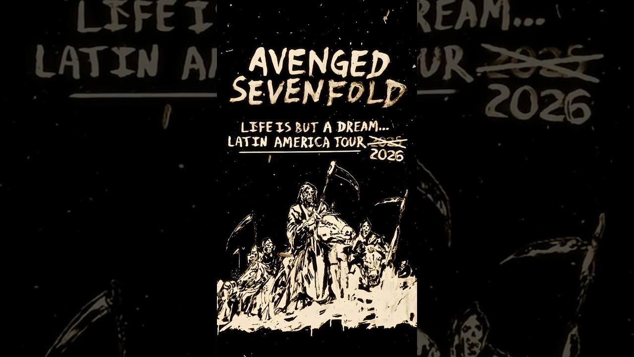 Avenged Sevenfold LATAM | 2026 cover art
