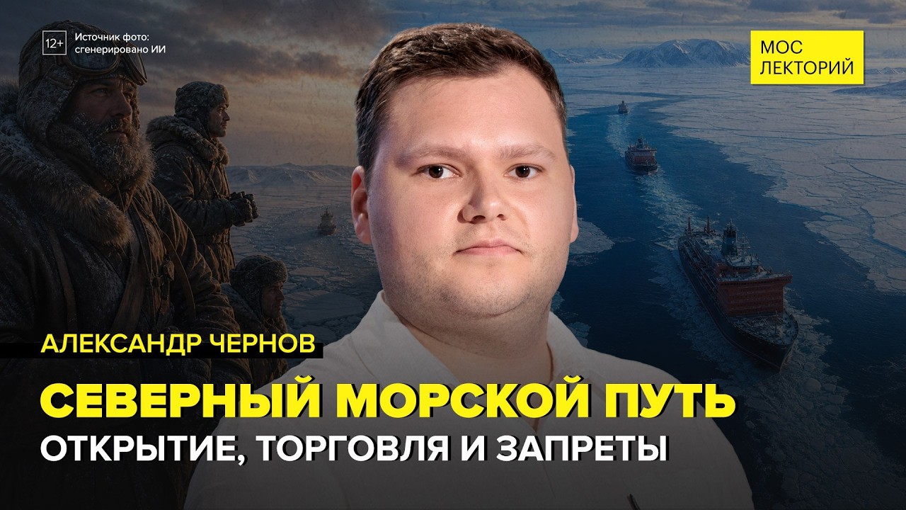 Северный морской путь | Александр Чернов Лекция 2026 | Мослекторий cover art