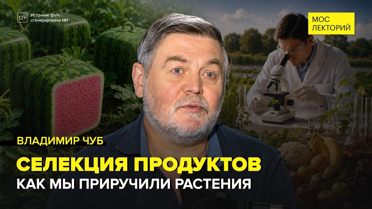 Селекция продуктов | Владимир Чуб Лекция 2026 | Мослекторий cover art