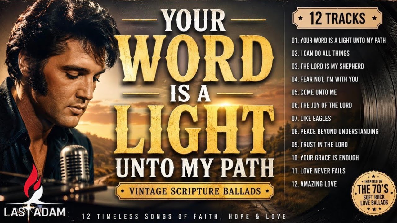 Your Word Is A Light Unto My Path | 12 Vintage Christian Soft Rock Worship | Bible Verse Collection cover art