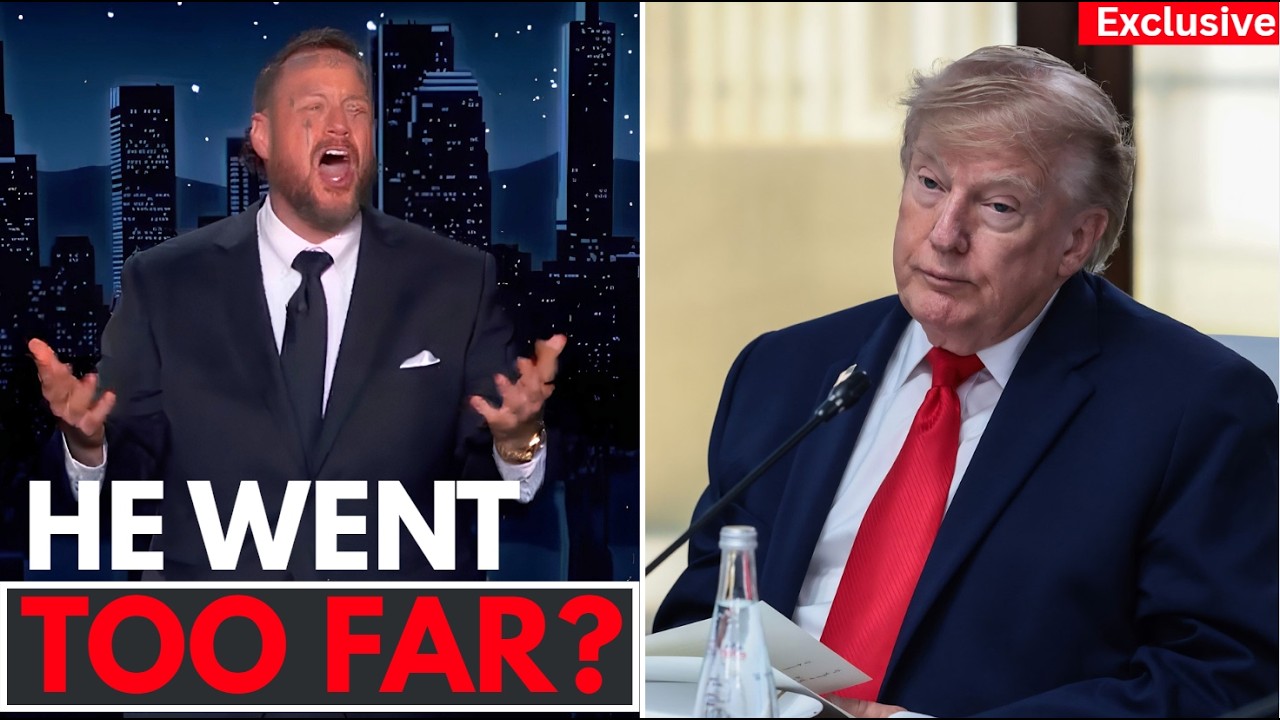 Jelly Roll Roasts Donald Trump's Weight On Jimmy Kimmel Live cover art