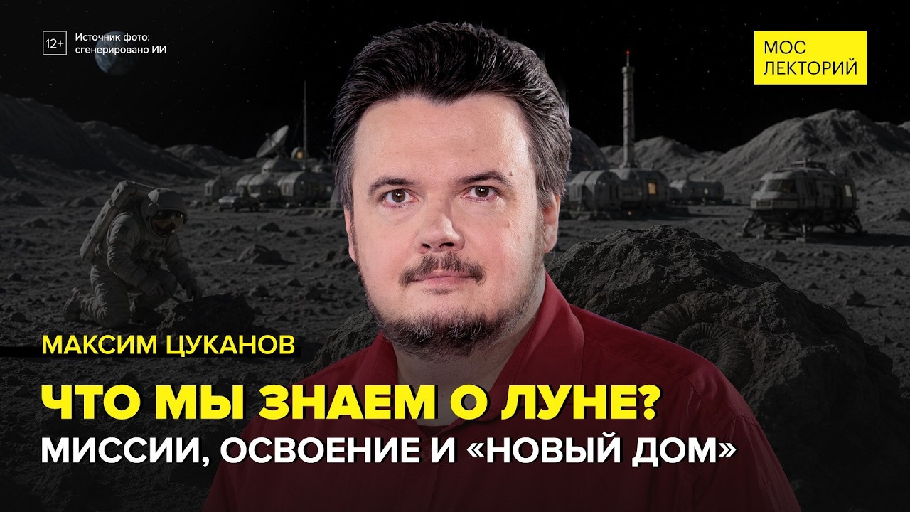 Обратная сторона Луны | Максим Цуканов Лекция 2026 | Мослекторий cover art