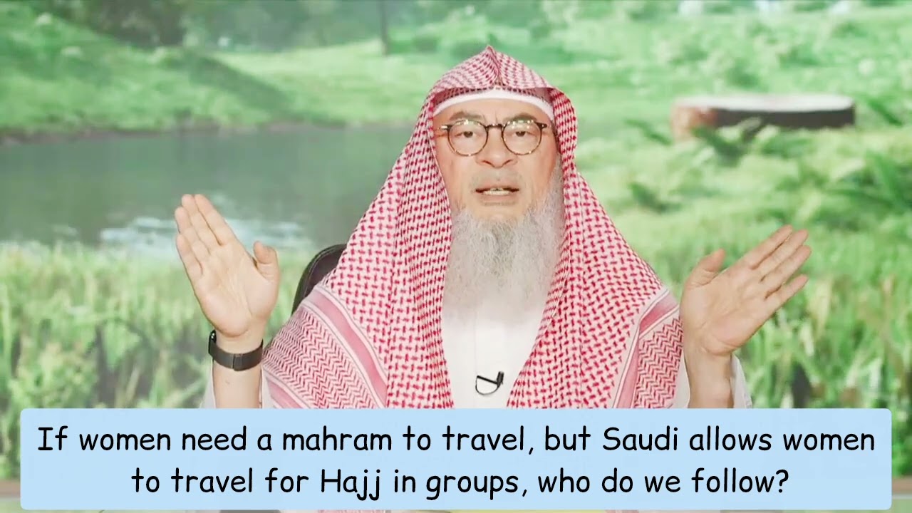Saudi 🇸🇦 hajj rules changed, can a woman now go to hajj without a male mahram? || assim al hakeem cover art