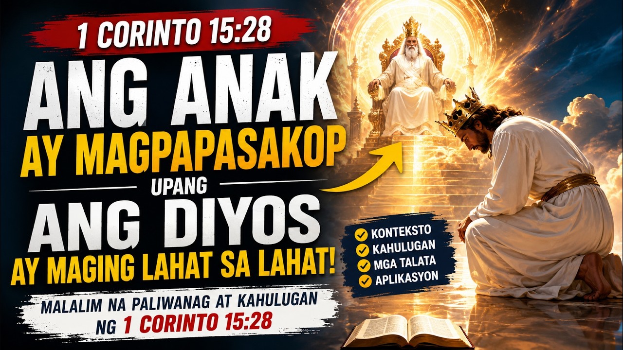 Ang Anak ay magpapasakop upang ang Diyos ay maging lahat sa lahat | 1 Corinto 15:28 -  (LIVE STREAM) cover art
