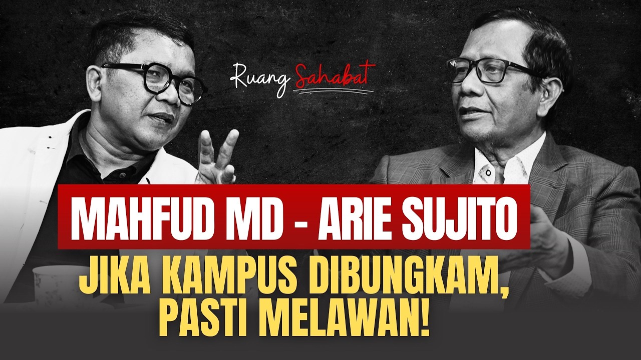 ARIE SUJITO KE MAHFUD: HARI GINI KOK MAIN TEROR‼️ cover art