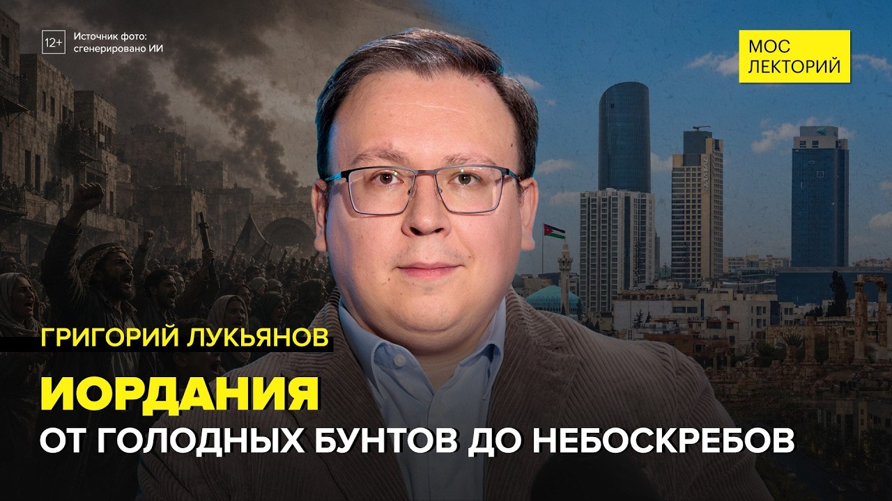 Иордания — от голодных бунтов до небоскребов | Григорий Лукьянов Лекция 2026 | Мослекторий cover art