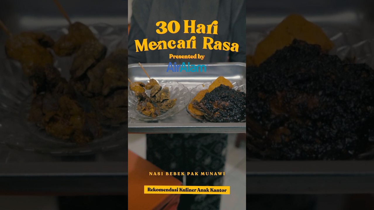 30 Hari Mencari Rasa: Nasi Bebek Pak Munawi (15/30) #cxomedia #30harimencarirasa #kuliner cover art