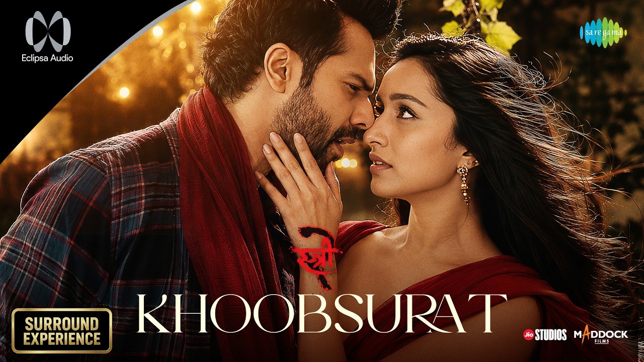 Khoobsurat - Eclipsa Audio | Stree 2 | Varun Dhawan, Shraddha Kapoor, Rajkummar Rao, Vishal Mishra cover art