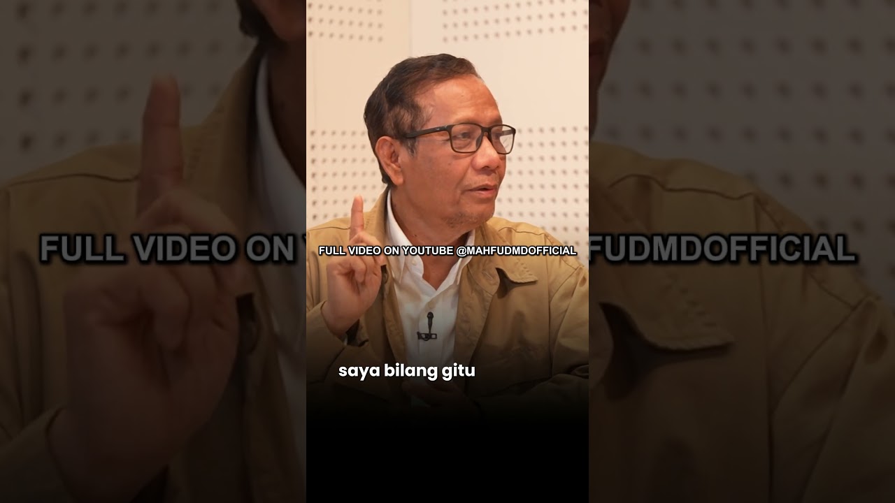 SEBELUM PRABOWO DILANTIK, MAHFUD MD SUDAH INGATKAN INI cover art