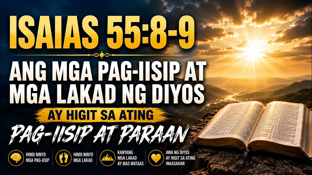 Ang isip Mo'y higit sa isip ko | ISAIAS 55:8 -  (LIVE STREAM) cover art