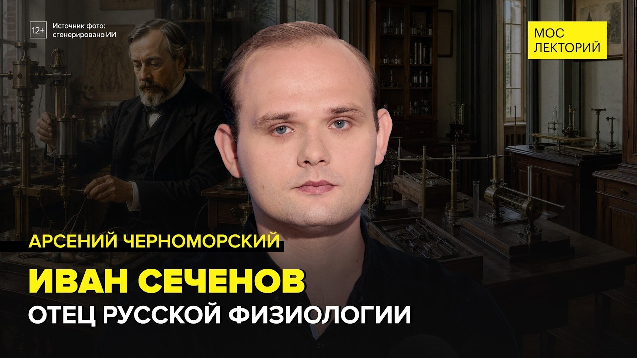 Иван Сеченов — отец русской физиологии | Арсений Черноморский Лекция 2026 | Мослекторий cover art