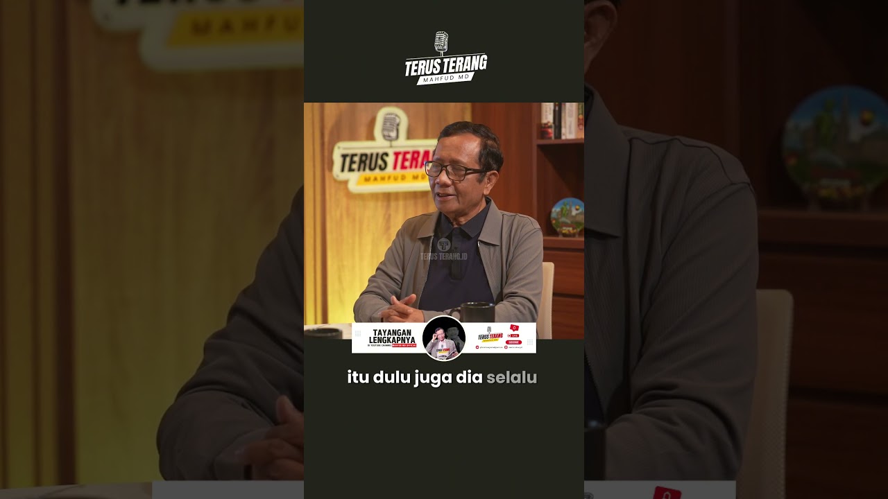 MAHFUD MD: "PAK PRABOWO TERLALU PERCAYA DIRI❗" cover art
