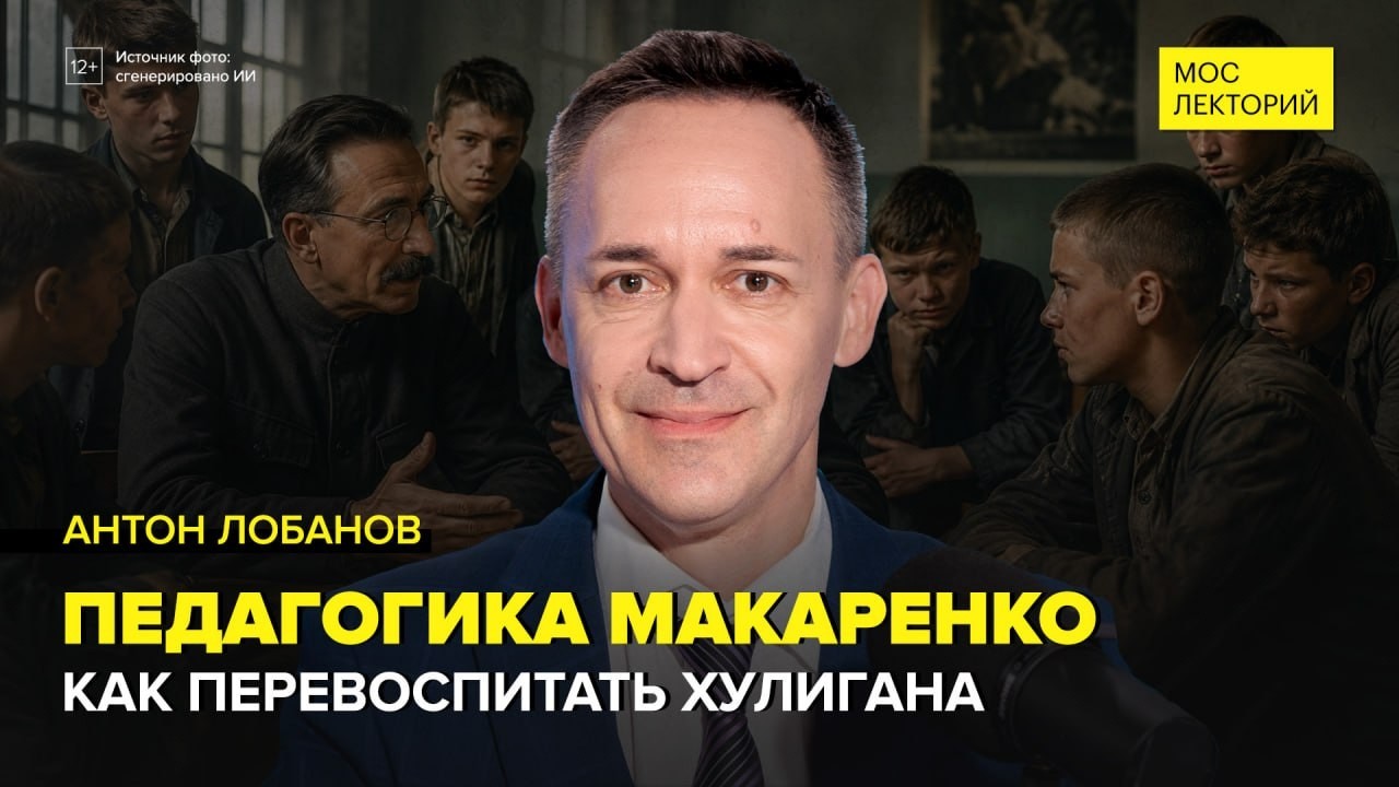Педагогика Макаренко: как перевоспитать хулигана | Антон Лобанов Лекция 2026 | Мослекторий cover art