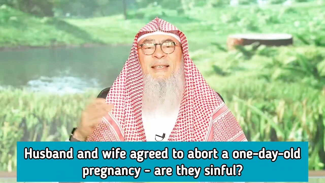 My wife is pregnant, can we abort the baby if we both agree? || assim al hakeem cover art