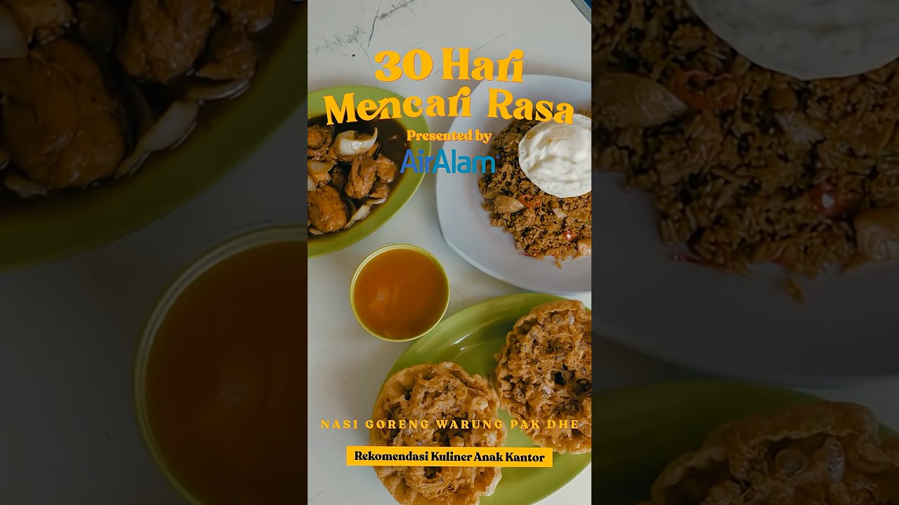 30 Hari Mencari Rasa: Nasi Goreng Warung Pak Dhe (20/30) #30harimencarirasa #cxomedia #kuliner cover art