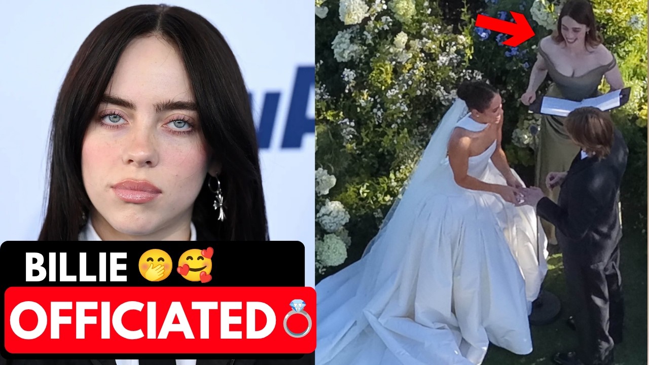 Billie Eilish Officiates Her Brother Finneas O’Connell Wedding to Claudia Sulewski cover art